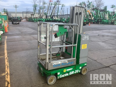 2016 Genie GR-20 Vertical Mast Lift