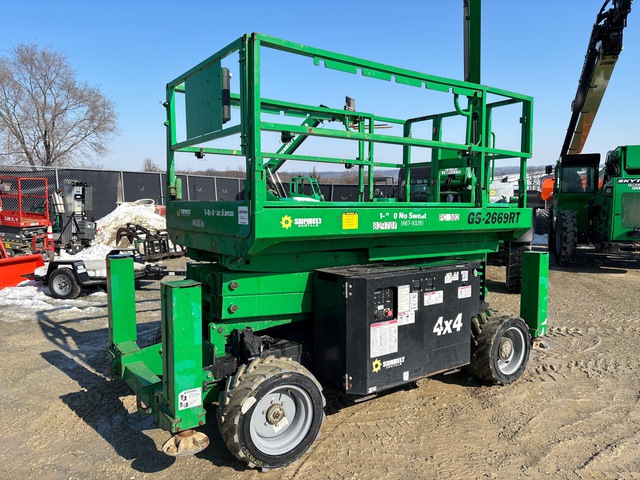 2016 Genie GS-2669RT Diesel 4x4 Scissor Lift