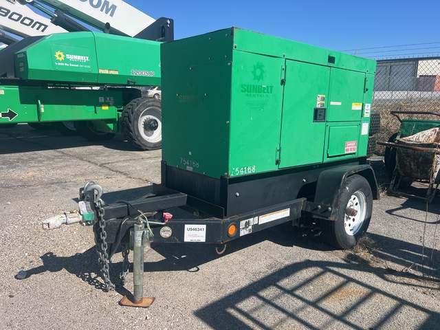2014 Multiquip DCA-25SSIU4F 20 kW Mobile Generator Set