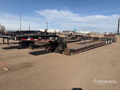2008 Trail King Tri/A Lowboy Trailer
