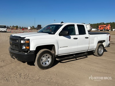 2015 Chevrolet Silverado 1500 4x4 Dual Cab Pickup
