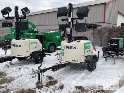 2017 Terex RL4 6 kW Light Tower