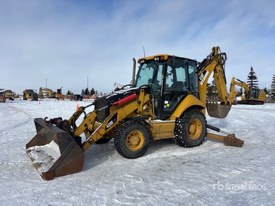 2010 Cat 420E 4x4 を見 Backhoe Loader