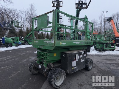 2016 Genie GS-2669RT 4x4 Diesel Scissor Lift