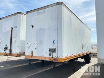 1997 Stoughton 28 ft x 96 in S/A Van Trailer