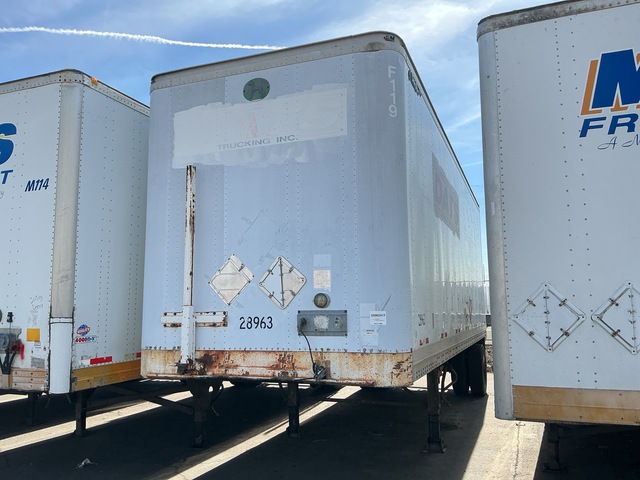 1998 Pine Ridge 28 ft S/A Van Trailer 1998 Pine Ridge 28 ft S/A Van Trailer