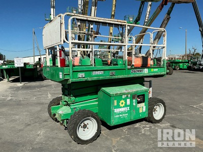 2016 JLG 260MRT Diesel 4x4 Scissor Lift