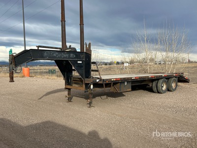 2006 Diamond T TR-50 25 ft T/A Gooseneck Equipment Trailer