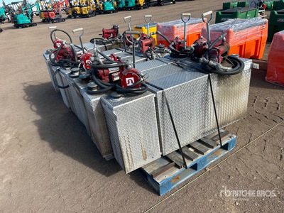 Diesel Gasoline Dual fuel combined 1 fixture Fuel Tank