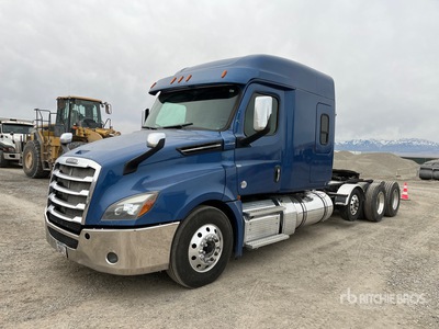 2019 Freightliner Cascadia 6x4 8x4 Tri/A Sleeper Truck Tractor