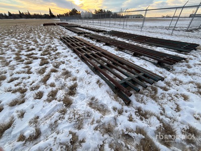 4 ft 4 in x 20 ft Steel Heavy Duty Texas ゲート