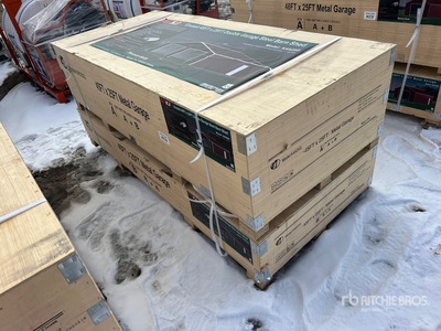 45 FT x 25 FT Metal Shed