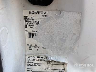 2011 Ford F-550 Utility Truck