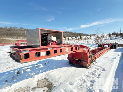 1997 Kalyn Siebert HRG3-50TXT Tri/A Beam Removable Gooseneck Lowboy Trailer