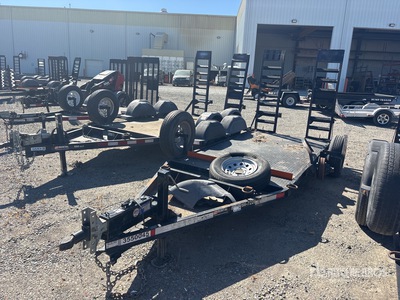 2021 Snake River 10 ft T/A Remolque Portamaquinaria