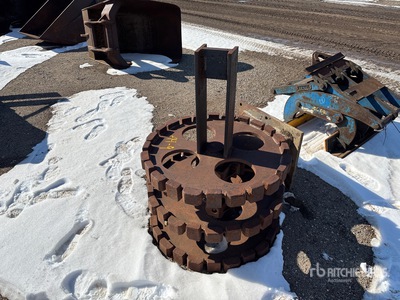 24 in Excavator Compaction Wheel - Fits Volvo EC220