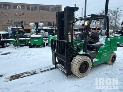 2015 Mitsubishi FG50CN 9650 lb Pneumatic Tire رافعة شوكية