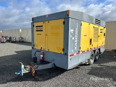 2016 Atlas Copco XAS1800JD7IT4IQ Mobile Air Compressor