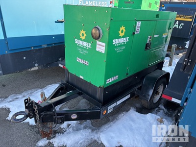 2016 Multiquip Whisperwatt DCA-25SSIU4F 20 kW Mobile Generator Set