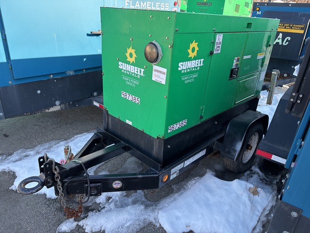 2017 Multiquip Whisperwatt DCA-25SSIU4F 20 kW Mobile Generator Set