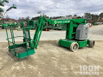 2015 Genie Z-34/22N 2WD Electric Articulating Boom Lift