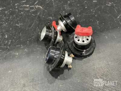 (6) Nellcor Puritan Benn System 2524-3 Dome Lights