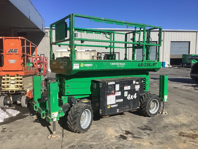 2016 Genie GS-3369RT Dual Fuel 4x4 Scissor Lift