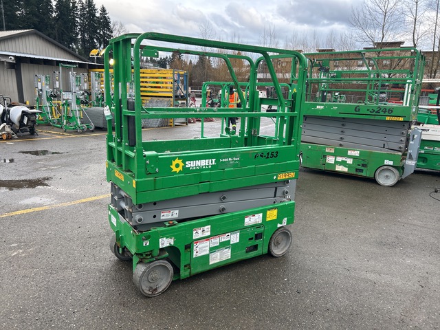 2016 Genie GS-1530 Electric Scissor Lift