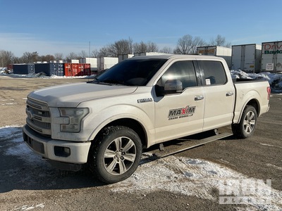 2015 Ford F-150 Platinum 4x4 Crew Cab Pickup