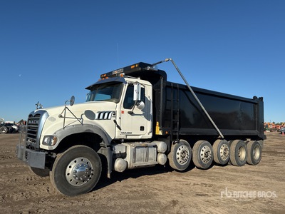2017 Mack GU713 Granite 12x4 Five Axle Dump Truck