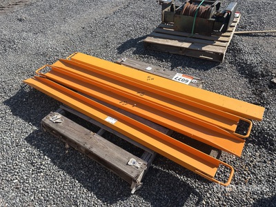 Quantity of (2) 2025 Wolverine EX-66-84L 84 in Fork Extensions