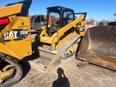 2018 Cat 289D Two-Speed Compact Track Loader