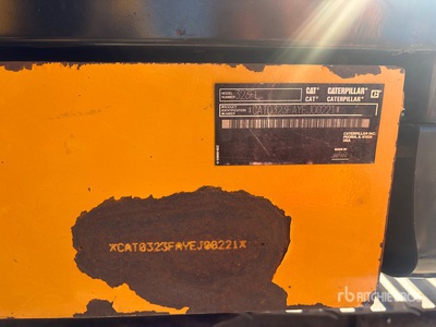 2015 Cat 323F L Tracked Excavator