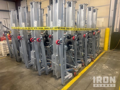 Quantity of (21) Genie SLC Material Hoists