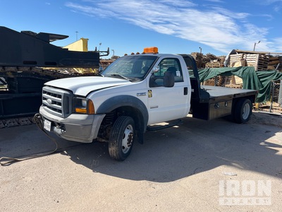 2006 Ford F-550 XL 4x2 Flatbed Truck (Inoperable)