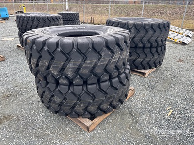 Quantity of (4) Bedrock 23.5x25 Tires (Unused)