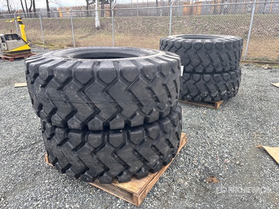Quantity of (4) Bedrock 20.5x25 Tires (Unused)