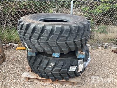 (2) Bridgestone 20.5R25 Tires