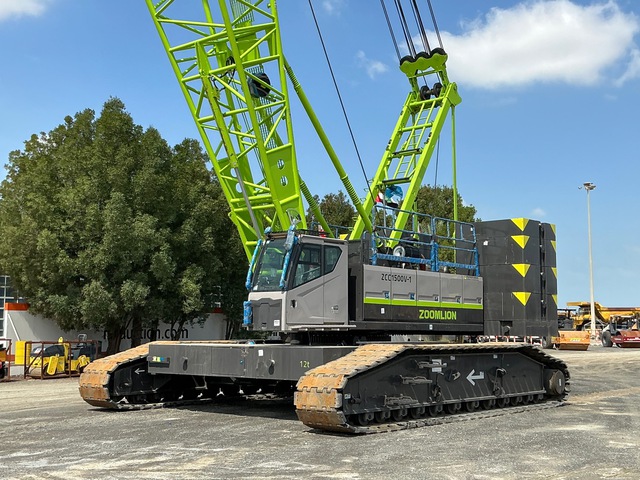 2025 Zoomlion ZCC1500V-1 150 ton Lattice-Boom Crawler Crane (Unused)
