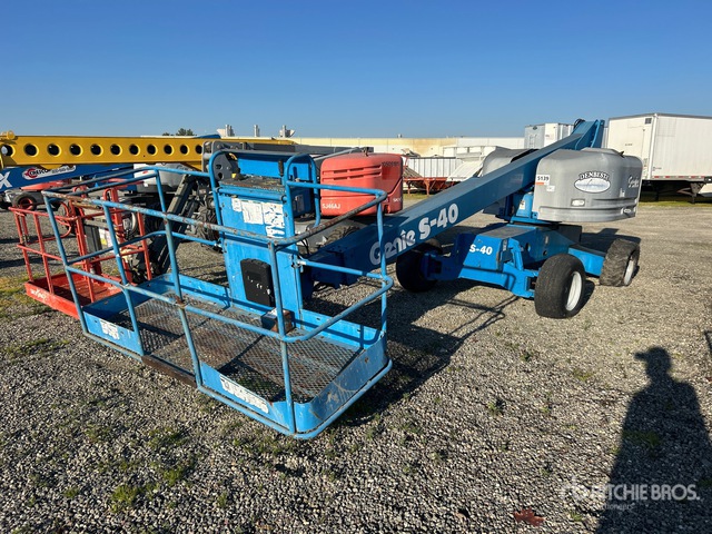 Inopratable 1999 Genie S-40 2WD Diesel Telescopic Boom Lift (Inoperable) | Ritchie ...