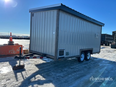 Ubuilt 16 ft x 10 ft Portable T/A Bunk House Trailer Bureau mobile