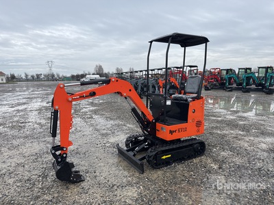 2025 JPC KV12 Mini Excavator (Unused)
