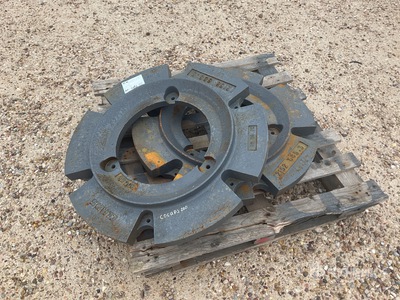Quantity of (2) 2024 Siranorte Wheel Weights Divers - Équipement agricole