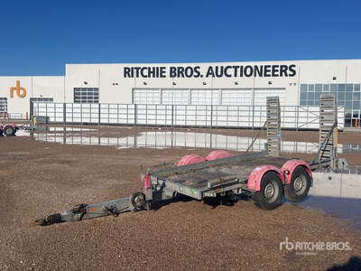 2013 Hubiere H212T14CF T/A Remorque 2 Essieux Equipment Trailer