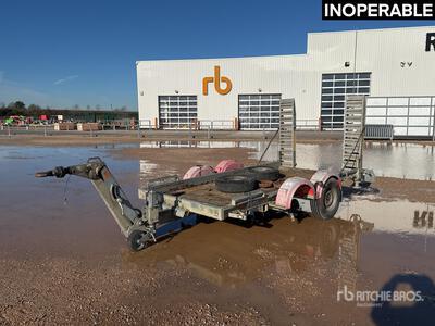 2013 Hubiere H212L14CF T/A Remorque 2 Essieux Equipment Trailer (Inoperable)