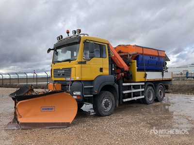 2009 MAN TGA 18.400 4x4 S/A Sleeper Truck Tractor