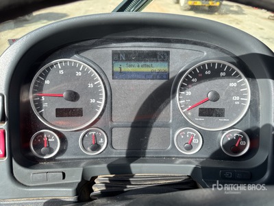 2010 HMF 1430K2 3020 kg on 2010 MAN TGM 18.250 4x2 Camion Benne Avec Grue Camión Dumper con Grúa