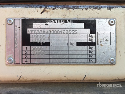 2004 Renault Kerax 320dCi 4x2 Camion Benne T/A Camión dumper