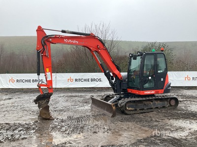 2020 Kubota KX080-4 Excavadora de Cadenas
