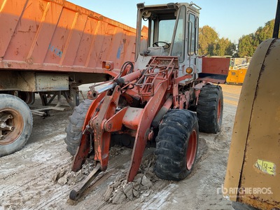 1988 Hitachi LX80 Wheel Loader (Inoperable)